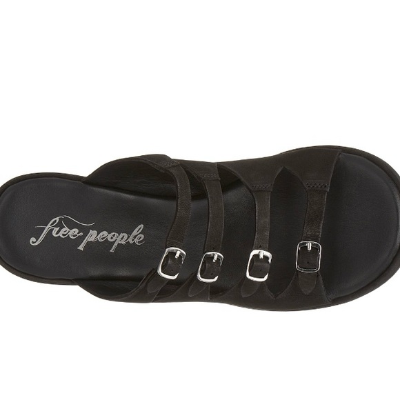 Free People Black Sandals Size 10 - Picture 7 of 15